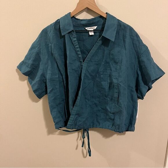 Athleta Playa Linen Tie Top - Picture 7 of 16